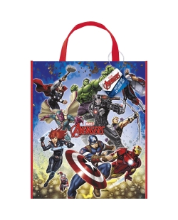 Bolsa Plastico Asas Avengers 30X38cm