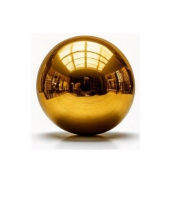Esfera Mirror Oro 1,00m PVC ***OFERTA DTO NO ACUMULABLE