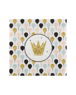 Servilletas Cumple Purpur. 33X33cm Papel 3 Capas ***OFERTA DTO NO ACUMULABLE