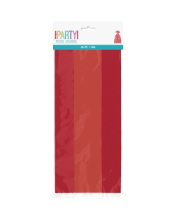 Bolsas Celofan Rojo Rubi