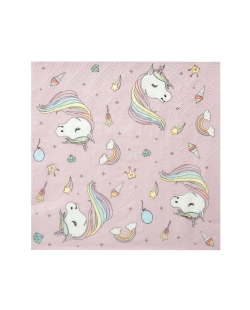 Servilletas Unicornio 33 X 33cm Papel 3 Capas ***OFERTA DTO NO ACUMULABLE