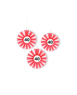 Deco Colgt. Nido Abeja Señal Trafico Nº 40