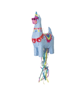 Piñata 3D Tirar Llama Mexico 55X36cm