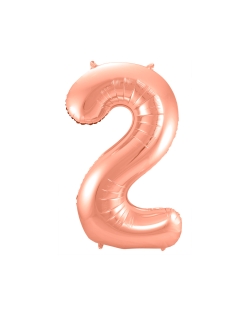 Forma Numero 2 Oro Rosa 86cm ***OFERTA DTO NO ACUMULABLE