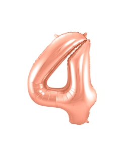 Forma Numero 4 Oro Rosa 86cm ***OFERTA DTO NO ACUMULABLE
