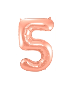 Forma Numero 5 Oro Rosa 86cm ***OFERTA DTO NO ACUMULABLE
