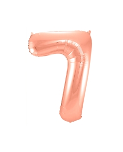 Forma Numero 7 Oro Rosa 86cm ***OFERTA DTO NO ACUMULABLE