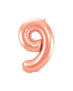 Forma Numero 9 Oro Rosa 86cm ***OFERTA DTO NO ACUMULABLE
