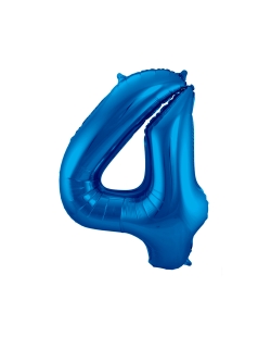 Forma Numero 4 Azul 86cm ***OFERTA DTO NO ACUMULABLE