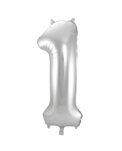 Forma Numero 1 Plata 86cm ***OFERTA DTO NO ACUMULABLE