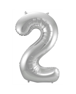 Forma Numero 2 Plata 86cm ***OFERTA DTO NO ACUMULABLE