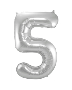 Forma Numero 5 Plata 86cm ***OFERTA DTO NO ACUMULABLE