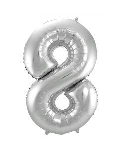 Forma Numero 8 Plata 86cm ***OFERTA DTO NO ACUMULABLE