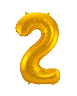 Forma Numero 2 Oro 86cm ***OFERTA DTO NO ACUMULABLE