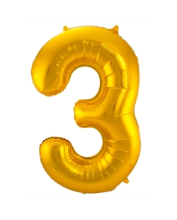 Forma Numero 3 Oro 86cm ***OFERTA DTO NO ACUMULABLE