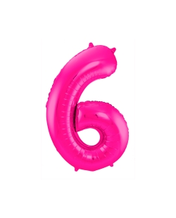 Forma Numero 6 Fucsia 86cm ***OFERTA DTO NO ACUMULABLE