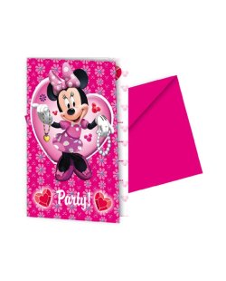 Invitaciones Minnie ***OFERTA DTO NO ACUMULABLE  