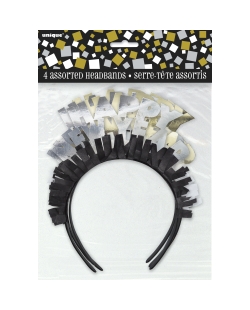 Diademas H. New Year Oro Y Plata