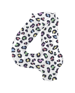 Forma Numero 4 Pantera Color 86cm 