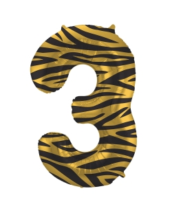 Forma Numero 3 Tigre 86cm 