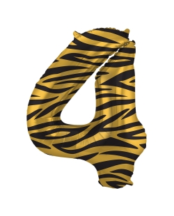 Forma Numero 4 Tigre 86cm 