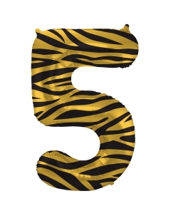 Forma Numero 5 Tigre 86cm 