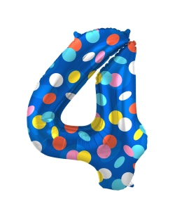 Forma Numero 4 Puntos Color 86cm 
