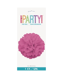 Deco Pom Pom Tisu Fucsia 40,6cm