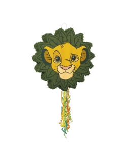 Piñata Plana Tirar Forma El Rey Leon 53X53cm