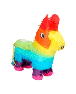 Piñata Burro Multicolor 35X39cm