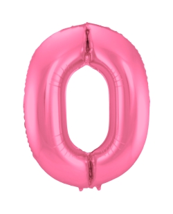 Forma Numero 0 Rosa Metal Mate 86cm ***OFERTA DTO NO ACUMULABLE