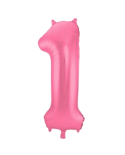 Forma Numero 1 Rosa Metal Mate 86cm ***OFERTA DTO NO ACUMULABLE