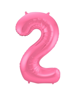 Forma Numero 2 Rosa Metal Mate 86cm ***OFERTA DTO NO ACUMULABLE