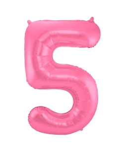Forma Numero 5 Rosa Metal Mate 86cm ***OFERTA DTO NO ACUMULABLE