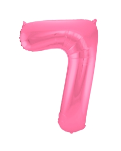 Forma Numero 7 Rosa Metal Mate 86cm ***OFERTA DTO NO ACUMULABLE
