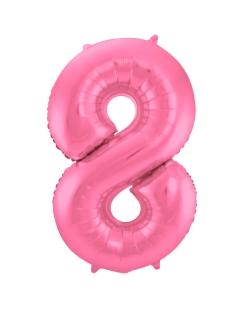 Forma Numero 8 Rosa Metal Mate 86cm ***OFERTA DTO NO ACUMULABLE