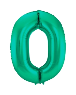 Forma Numero 0 Verde Metal Mate 86cm ***OFERTA DTO NO ACUMULABLE