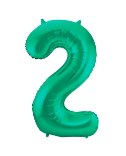 Forma Numero 2 Verde Metal Mate 86cm ***OFERTA DTO NO ACUMULABLE