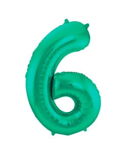 Forma Numero 6 Verde Metal Mate 86cm ***OFERTA DTO NO ACUMULABLE