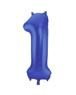 Forma Numero 1 Azul Metal Mate 86cm ***OFERTA DTO NO ACUMULABLE