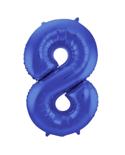 Forma Numero 8 Azul Metal Mate 86cm ***OFERTA DTO NO ACUMULABLE