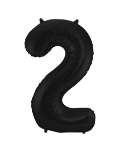 Forma Numero 2 Negro Metal Mate 86cm ***OFERTA DTO NO ACUMULABLE