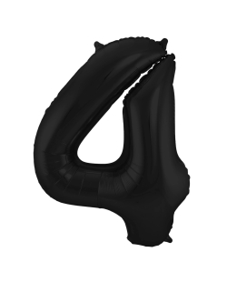 Forma Numero 4 Negro Metal Mate 86cm ***OFERTA DTO NO ACUMULABLE