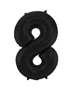 Forma Numero 8 Negro Metal Mate 86cm ***OFERTA DTO NO ACUMULABLE