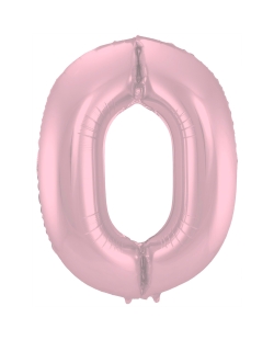 Forma Numero 0 Rosa Pastel Metal 86cm ***OFERTA DTO NO ACUMULABLE