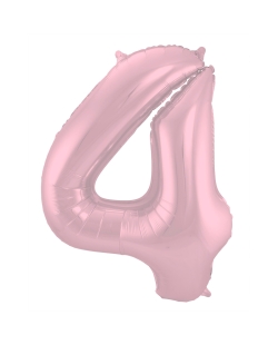 Forma Numero 4 Rosa Pastel Metal 86cm ***OFERTA DTO NO ACUMULABLE