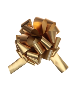 Lazo Facil Metal Oro 7cm Poliprop. ***OFERTA DTO NO ACUMULABLE