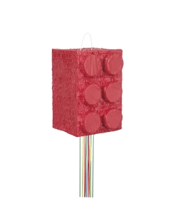 Piñata 3D Tirar Bloques Construccion 38X26cm