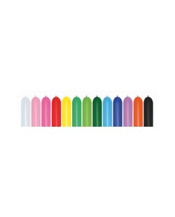 Globo Latex Link-O-Loon Sempertex Fashion Solido Surtido Colores 9-12-15-20-30-40-41-50-61 / 15cm X 150cm