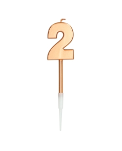 Vela Nº 2 Bronce Metal